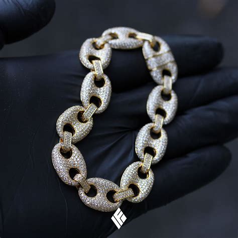 cz gucci link chain|Gucci link chains for men.